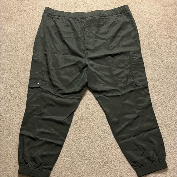 Women’s Banana Republic TENCEL™ CARGO JOGGER size XXL in Steel Green - Picture 3 of 6